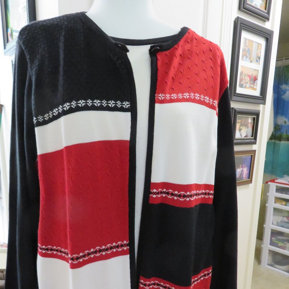 ALFRED DUNNER DRESS SWEATER